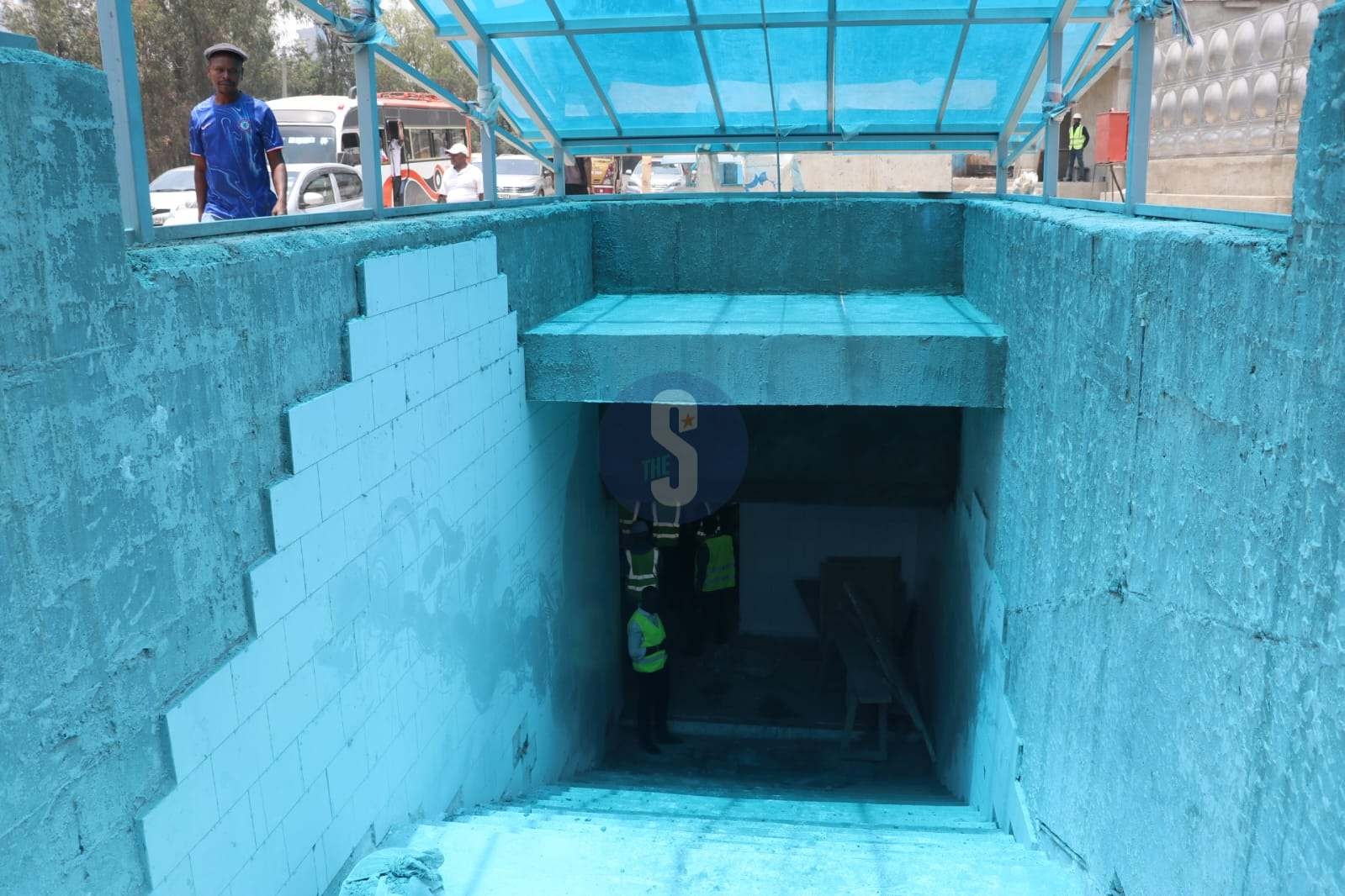 (PHOTOS): Ongoing construction of Greenpark Terminus pedestrian underpass