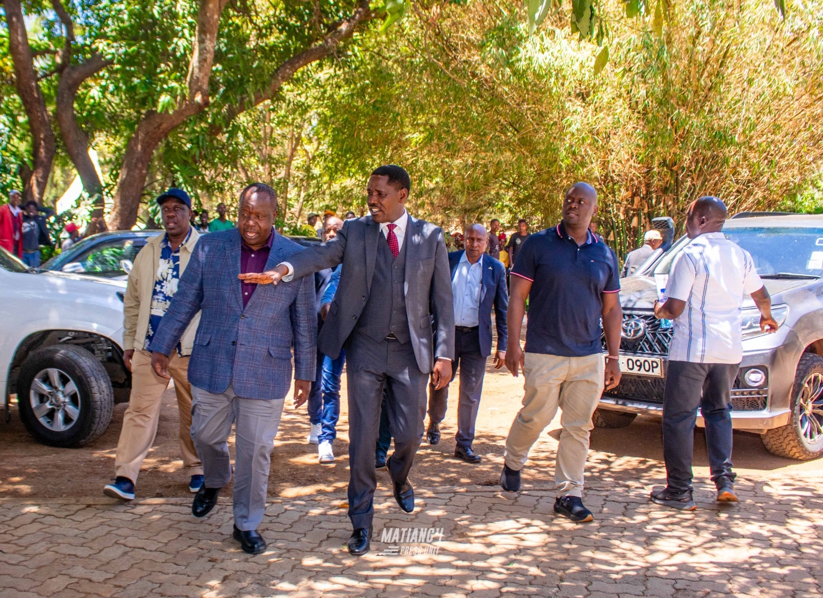 [PHOTOS] Matiang'i attends funeral of Munya's grandmother
