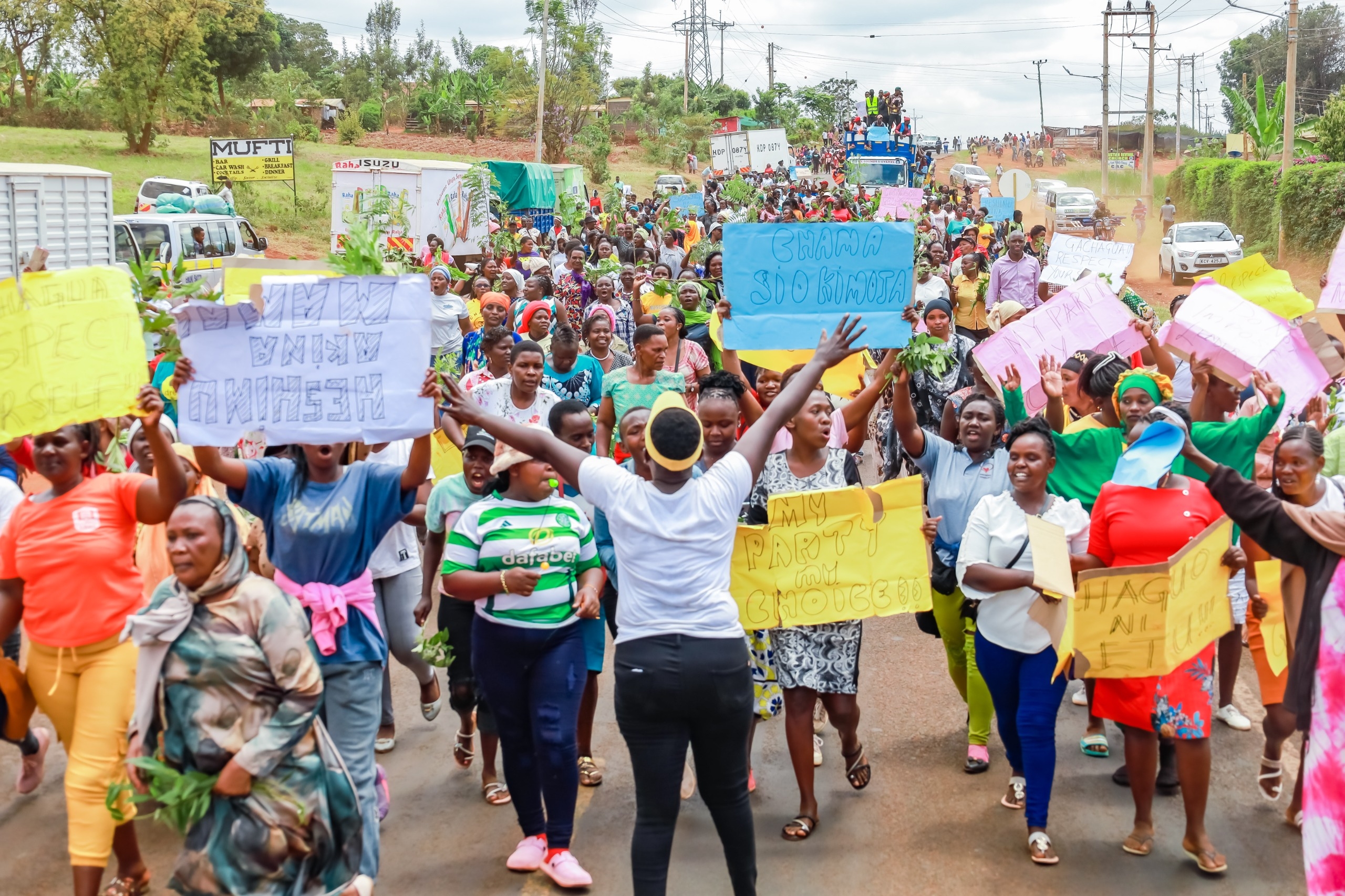 Protests erupt in Kirinyaga over Gachagua’s remarks