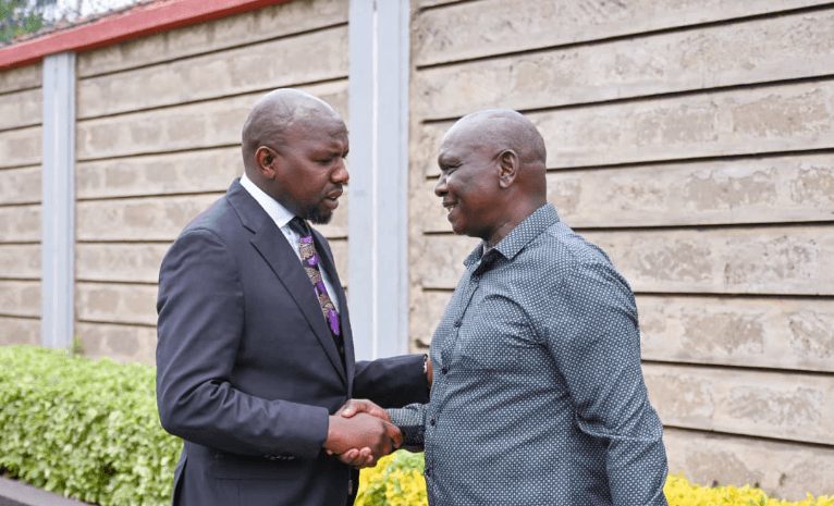 CS Murkomen condoles with IG Kanja