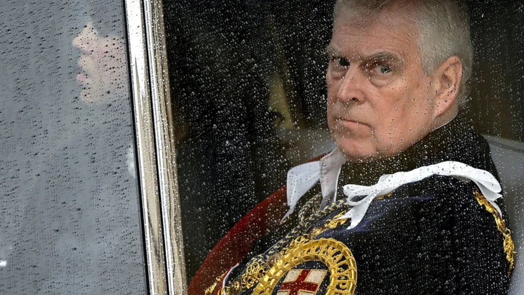 Andrew stripped of 'prince' title and will move out of Royal Lodge