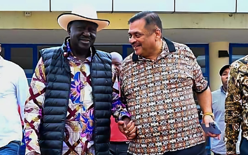 Mishra mourns Raila, hails him as global icon of peace and democracy