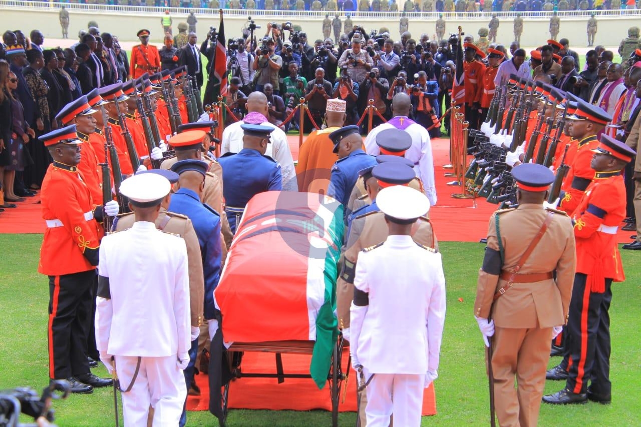 Nation salutes Baba: Military leads Raila’s final march