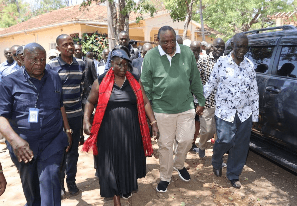 Ruth Odinga thanks Uhuru for Sunday visit