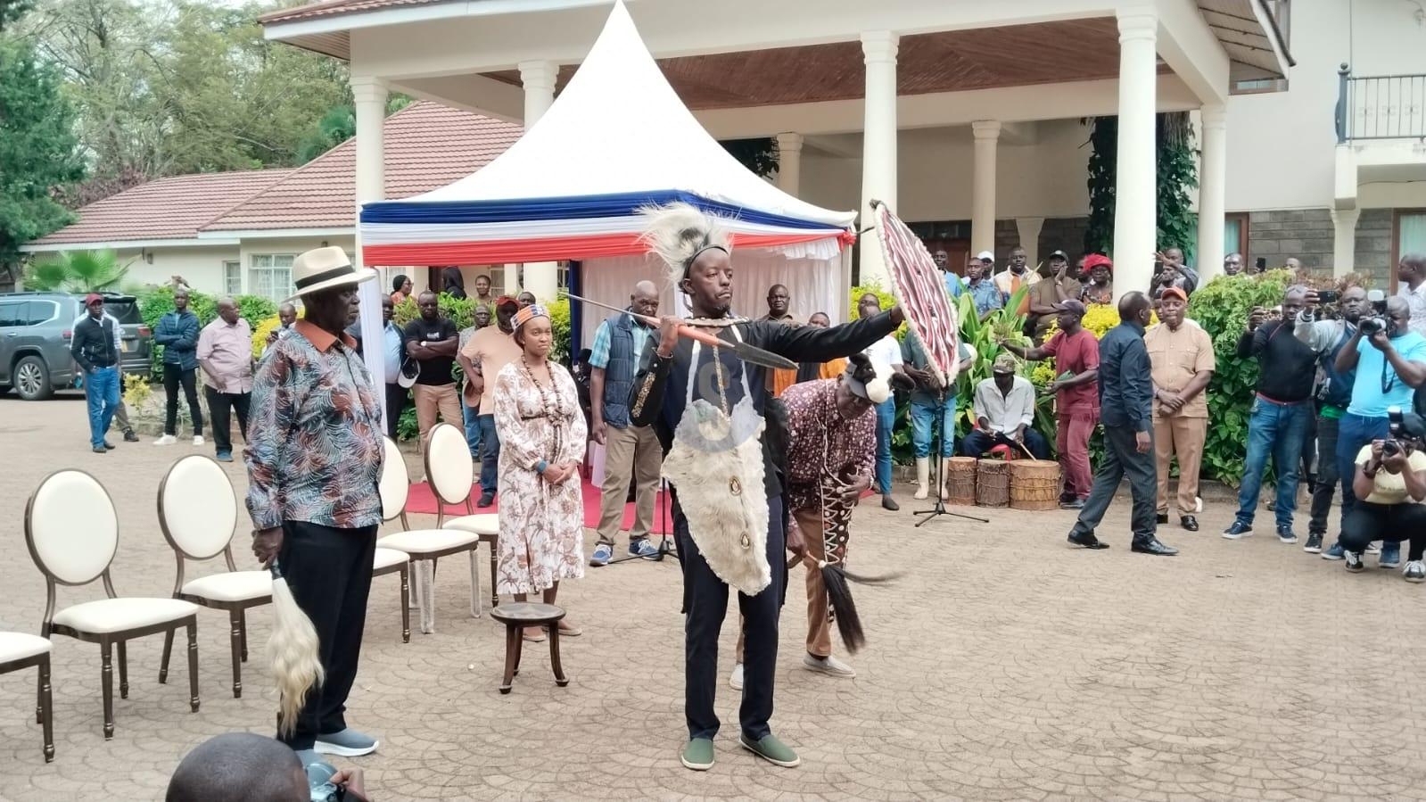 Raila Jr installed as head of Raila's family