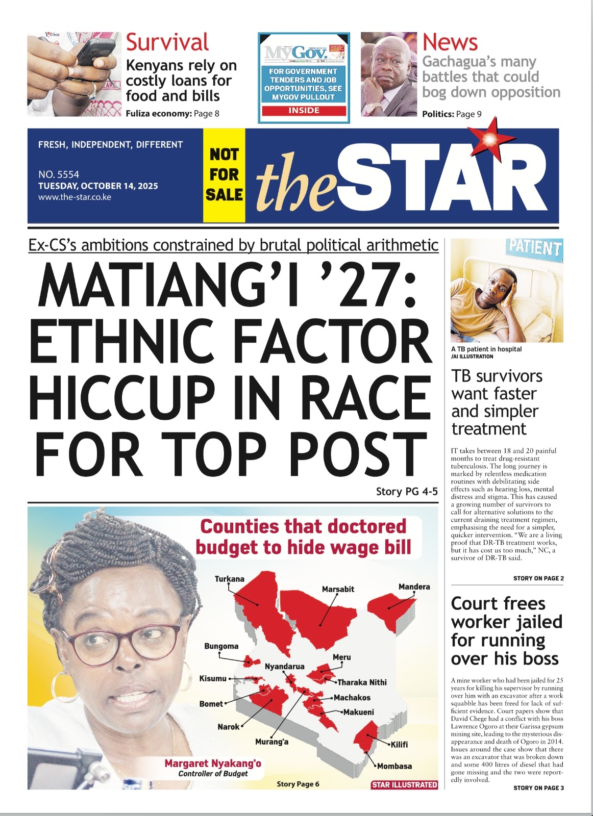 Briefs: Matiang'i: Ethnic factor in race for top post