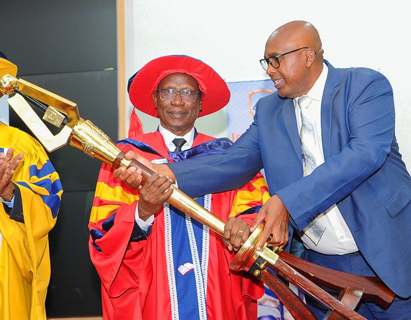 MKU Rwanda installs Prof Kabaji as chancellor