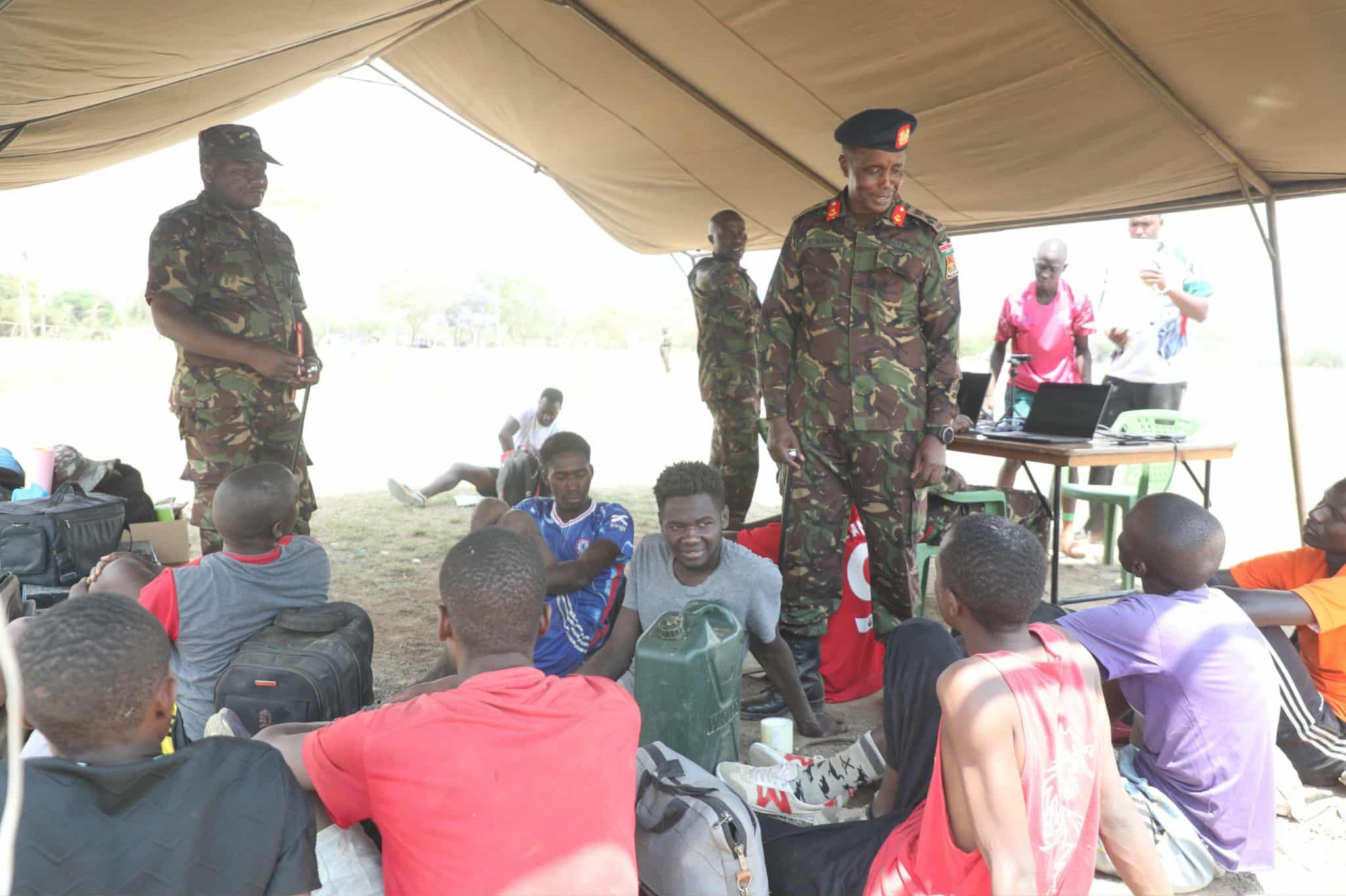 KDF nationwide recruitment process digitized to ensure transparency
