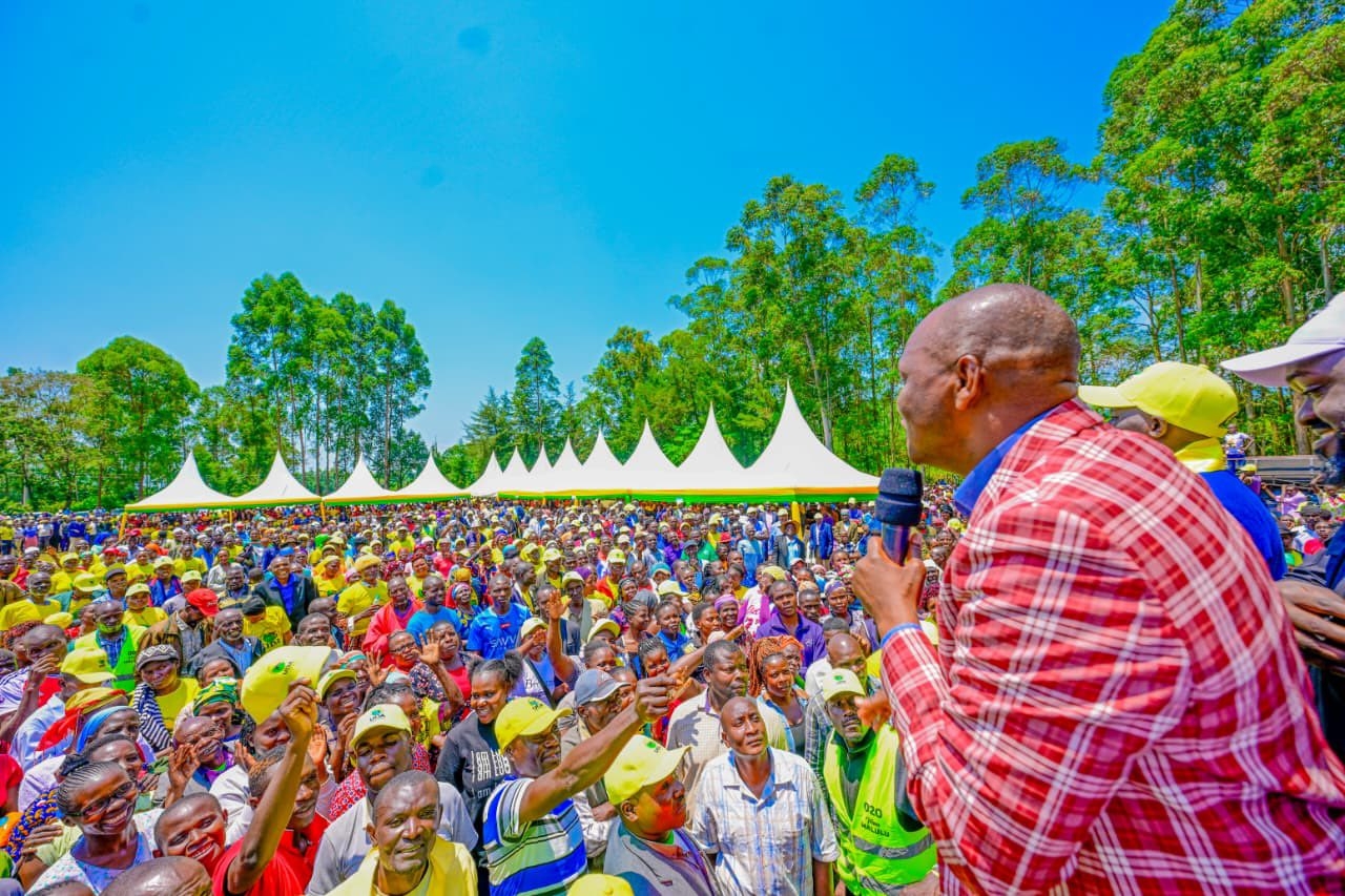 Farouk Kibet rallies Malava residents to back UDA ahead of by-election