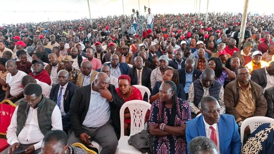 Ruto arrives at Moi's Kabarak residence