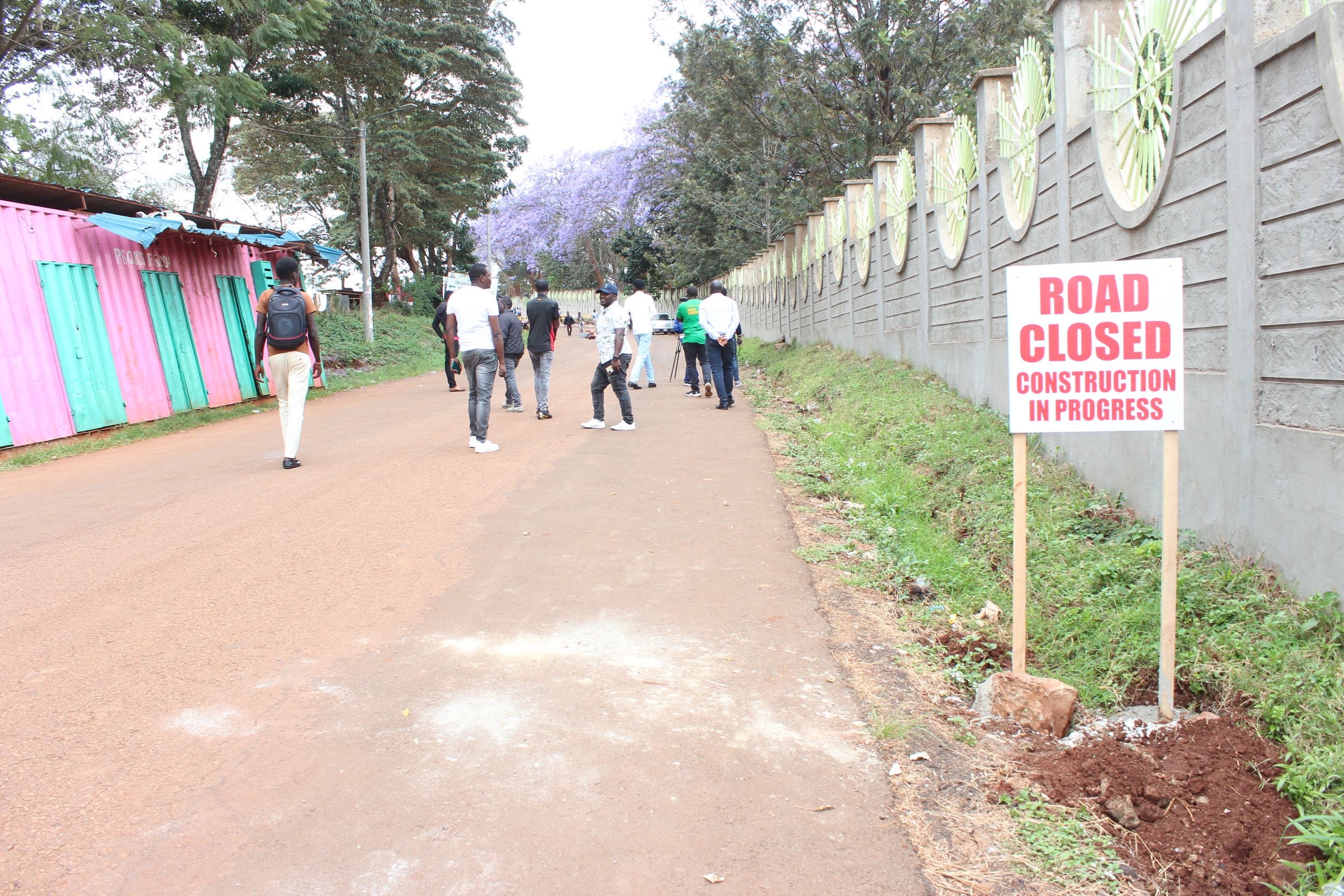 Conflict brews between university and Murang'a residents over estate road