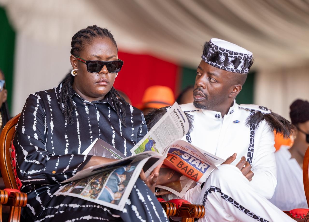 [PHOTOS] Ruto, Uhuru at Raila's funeral service