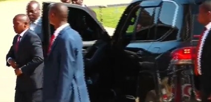Kindiki, Senegal President Diomaye arrive for Mashujaa fete