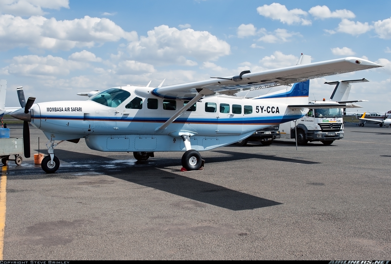 Details of the Cessna aircraft that crashed in Kwale