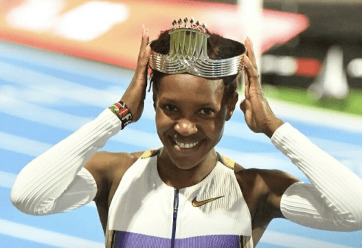 Kipyegon wins 2nd Athlos crown with fastest mile run in US