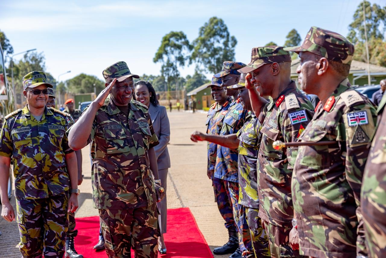 CDF Kahariri warns KDF personnel against fraud during hiring