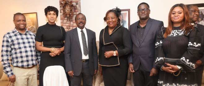 Kalonzo visits Raila’s Karen home, condoles family