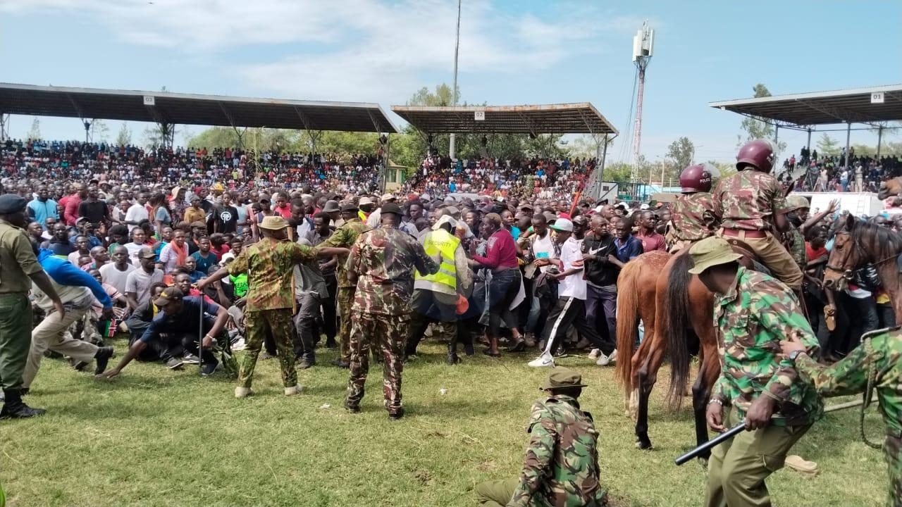 Police struggle to control Kisumu crowds