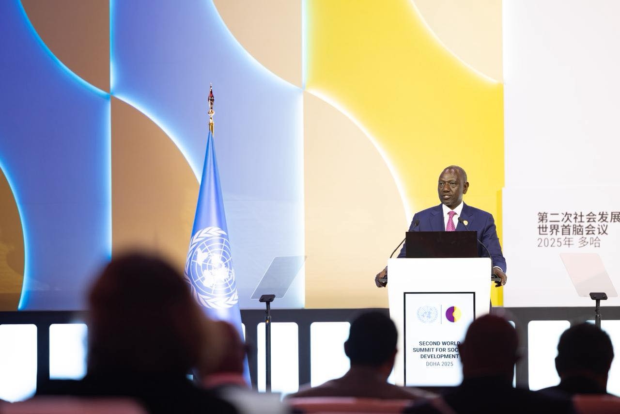 [PHOTOS] Ruto addresses UN Social Development Summit in Qatar