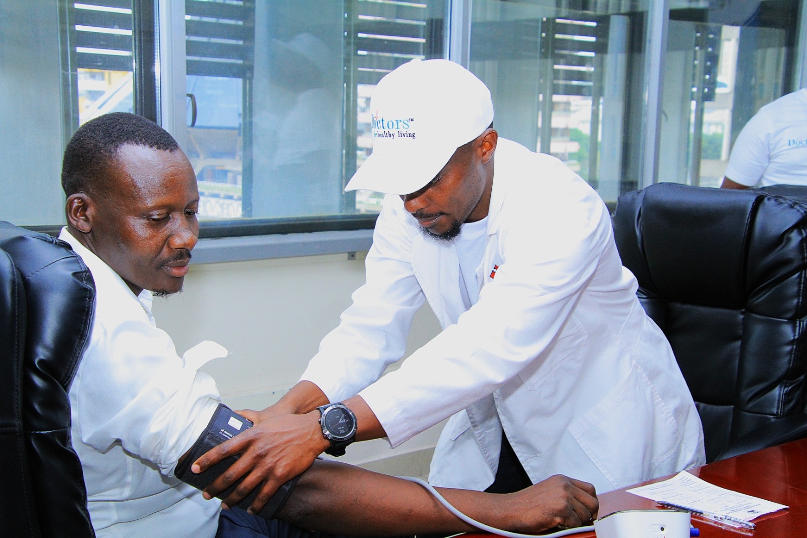 MoH, D4HL conduct wellness screening for Treasury staff