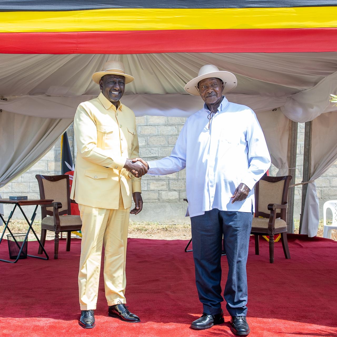 [PHOTOS] Ruto, Museveni launch Devki Steel Factory in Tororo, Uganda