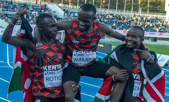 Wambui breaks world record at Tokyo Deaflympics
