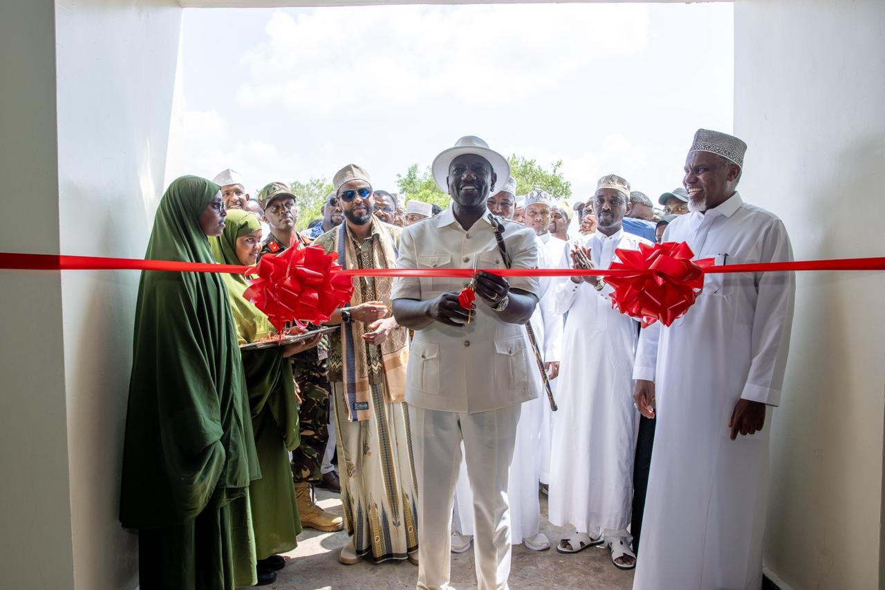 [PHOTOS] Ruto opens Yusuf Haji Girls Secondary