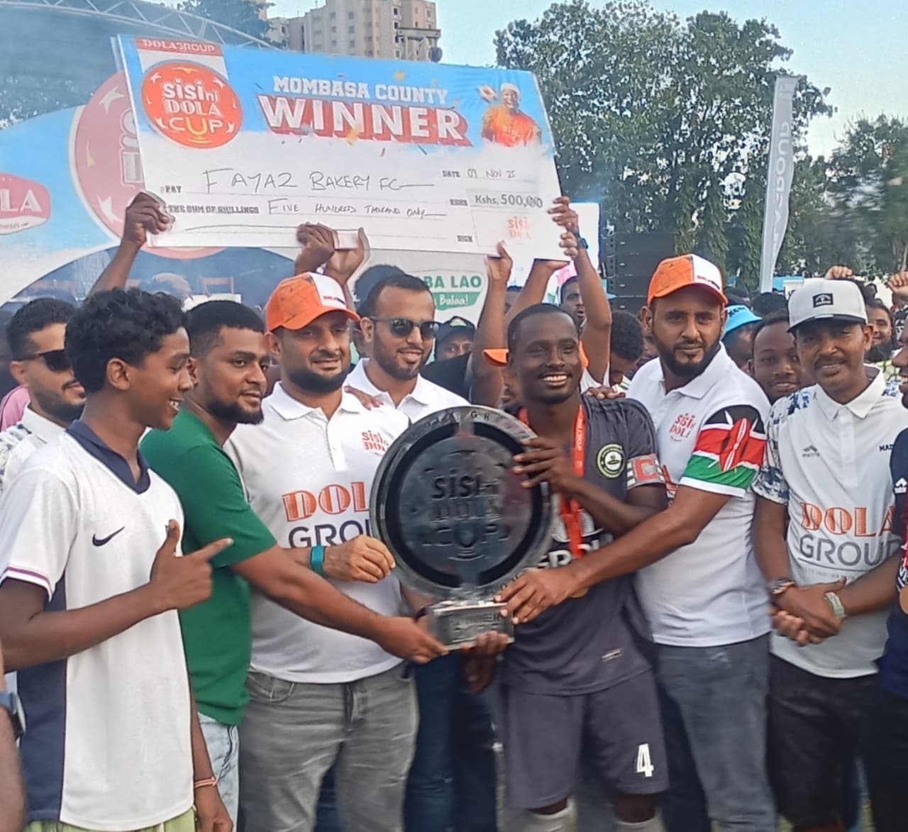 Fayaz Bakers FC crowned champions of Sisi Ni Dola Cup