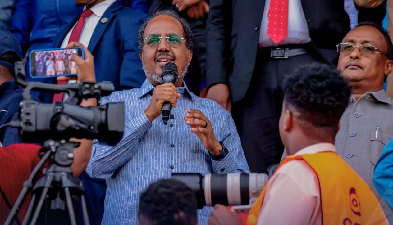 Somalia’s Hassan Sheikh champions sports as a force for peace