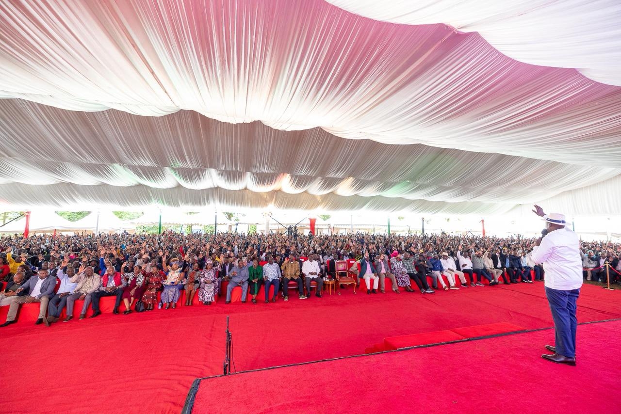 [PHOTOS] Ruto hosts breakfast meeting with grassroot leaders in Kakamega