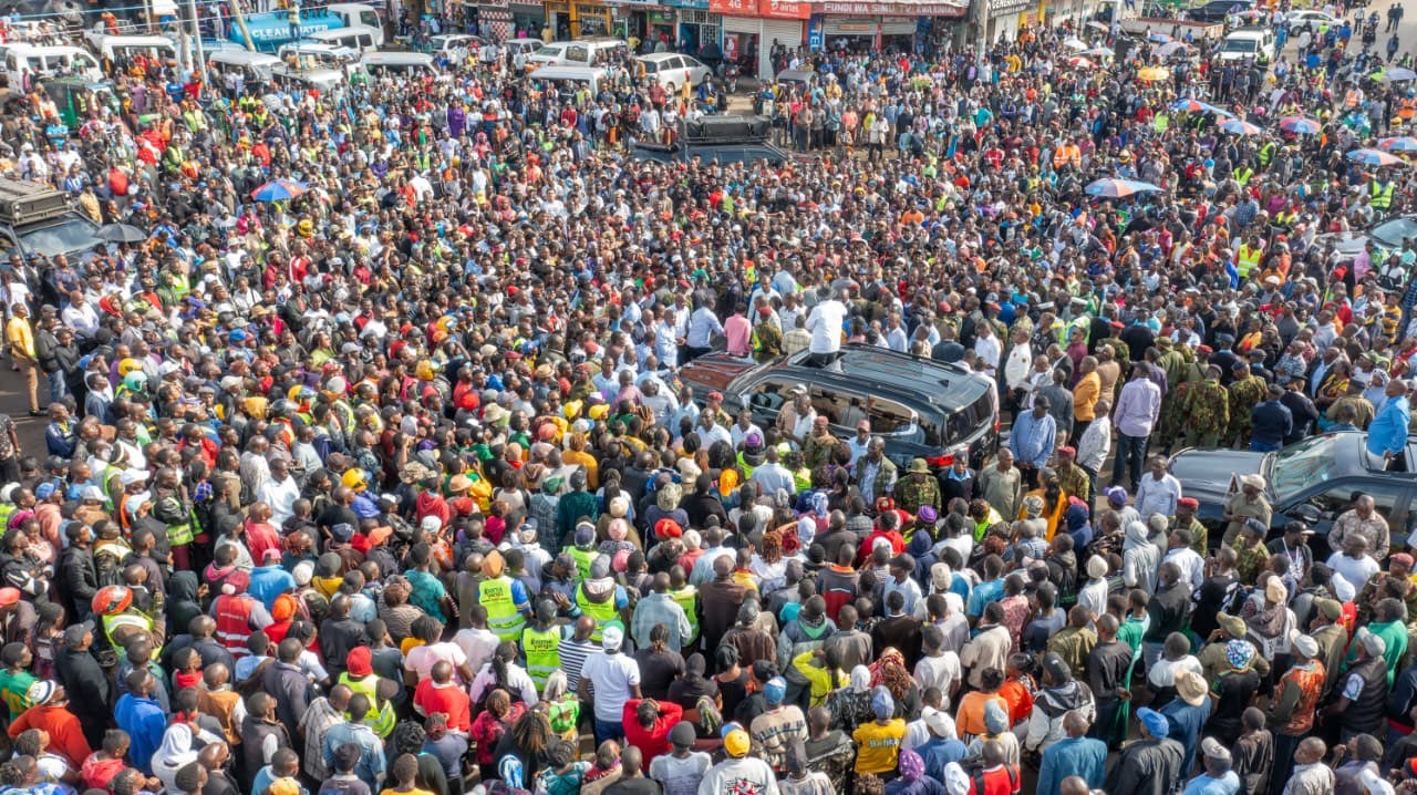 Ruto: State has pumped Sh25bn into housing, roads, and energy in Machakos