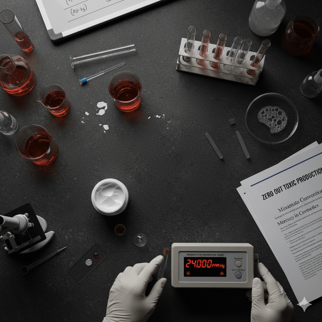 Global report exposes illegal mercury-added skin whiteners