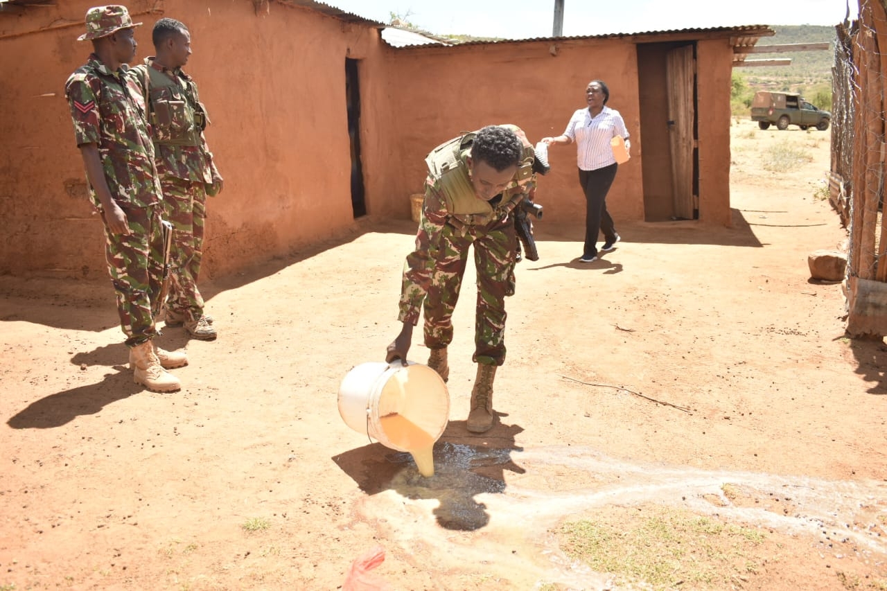 Sh3 million worth of counterfeit alcohol seized in Narok