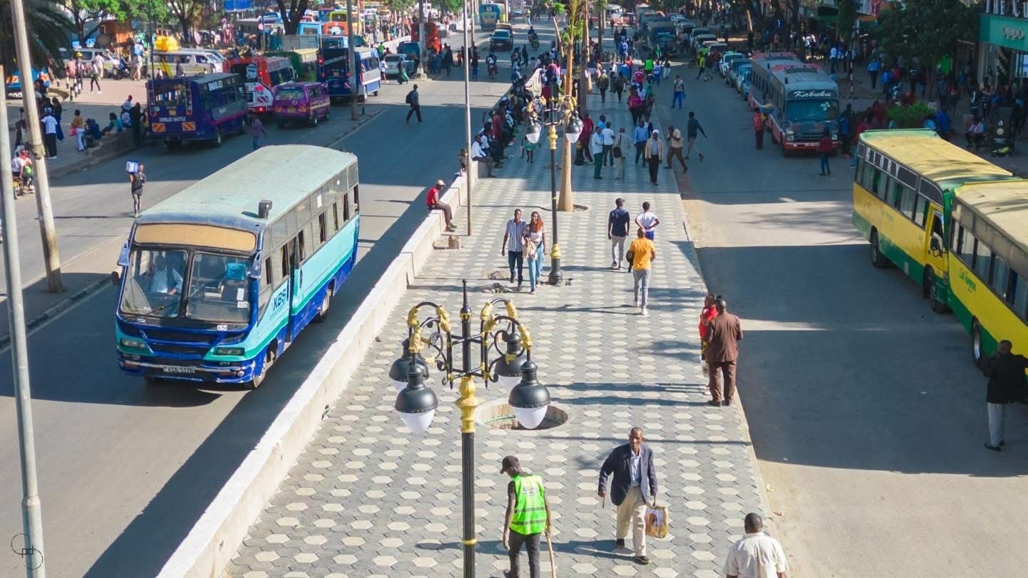 New walkways transform Nairobi CBD as Sakaja's makeover takes shape