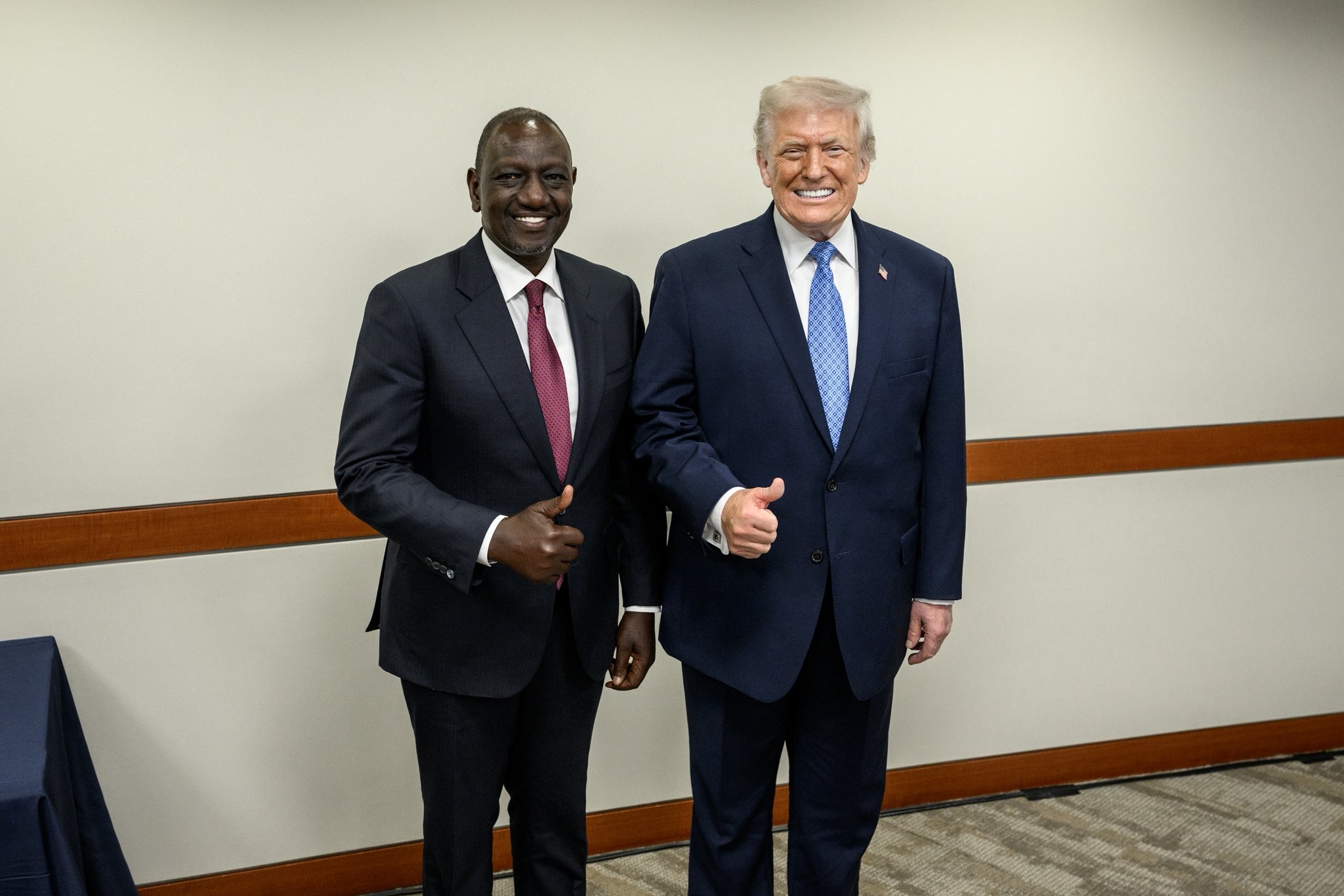 Ruto hails historic talks with Trump
