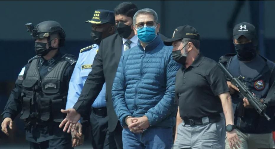 Ex-president Hernández released from US prison after Trump pardon