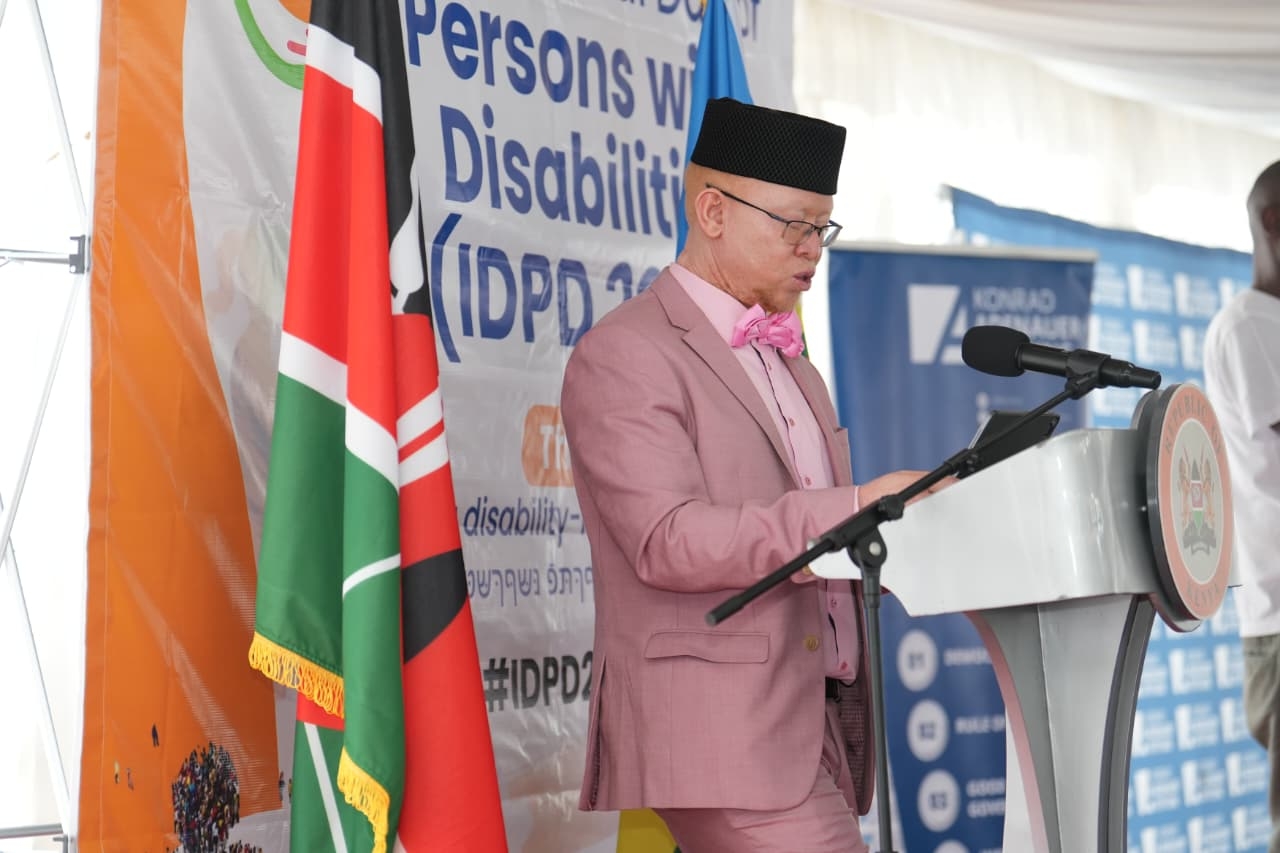Mwaura condemns body shaming of PWDs