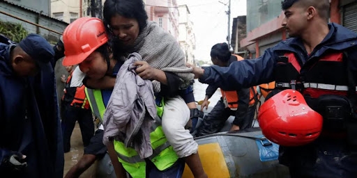 At least 66 dead and dozens missing in Nepal floods