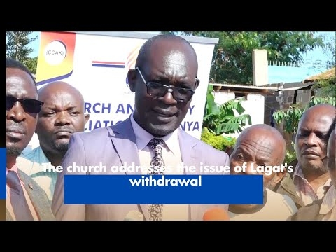 The church addresses the issue of Lagat's withdrawal