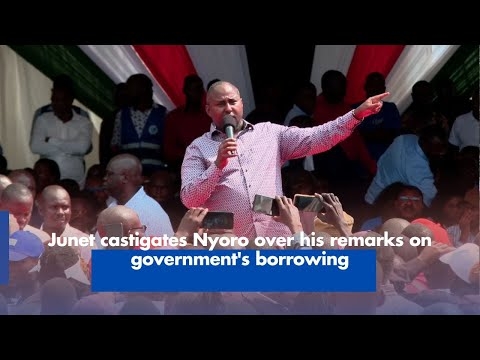 Junet castigates Nyoro over his remarks on government's borrowing