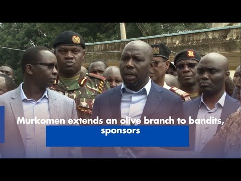 Murkomen extends an olive branch to bandits, sponsors