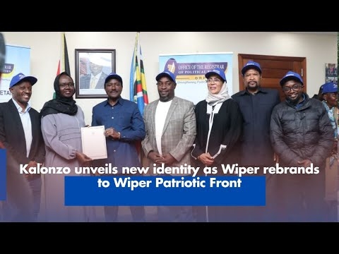 Kalonzo unveils new identity as Wiper rebrands to Wiper Patriotic Front