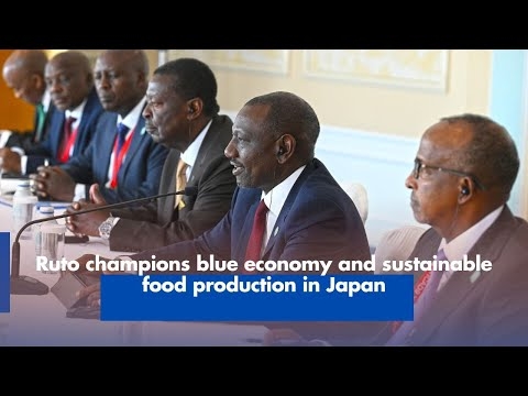 Ruto champions blue economy and sustainable food production in Japan