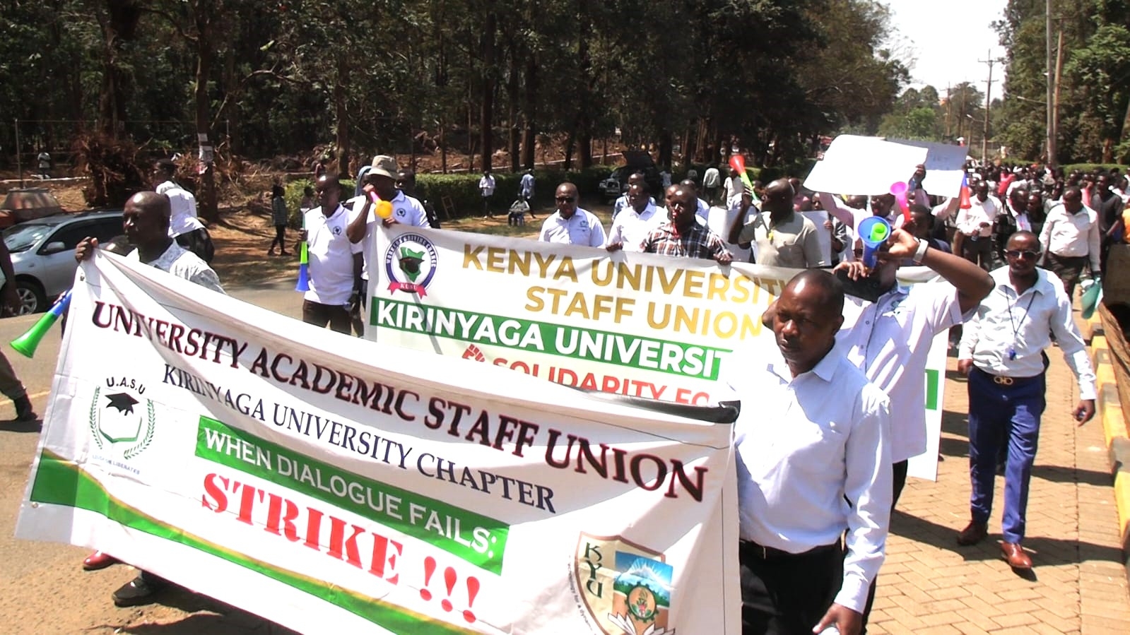 Crisis as Kirinyaga University dons down tools