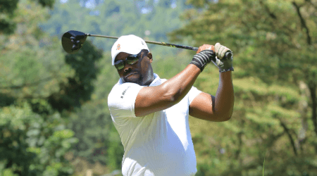 Maato, 74, shocks 96 golfers to win NCIC Golf title in Kisii