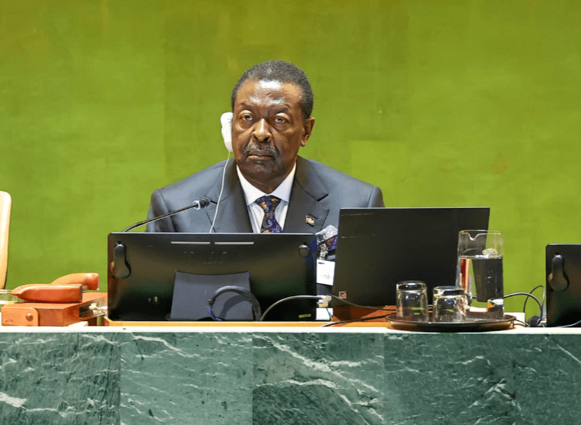 Mudavadi chairs UN General Assembly session after opening by Trump