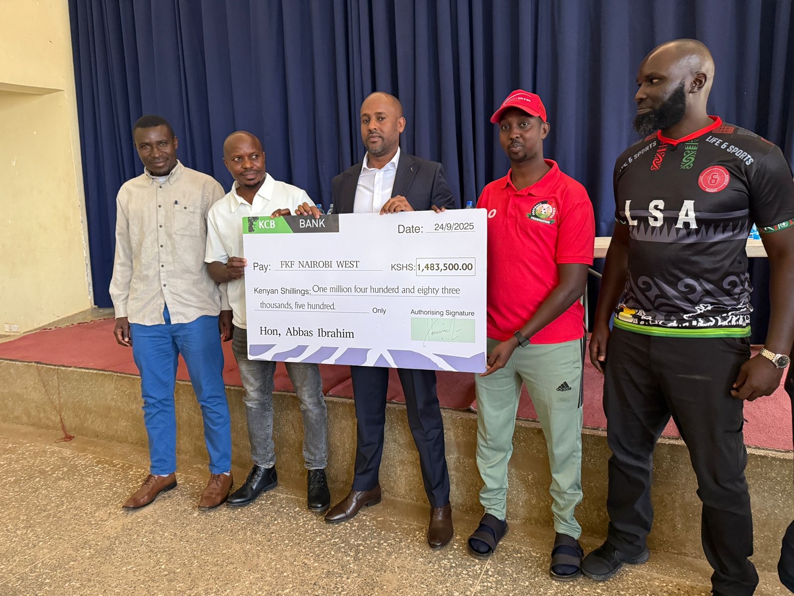 South C MCA unveils Sh1.5m sponsorship to Lang'ata football clubs