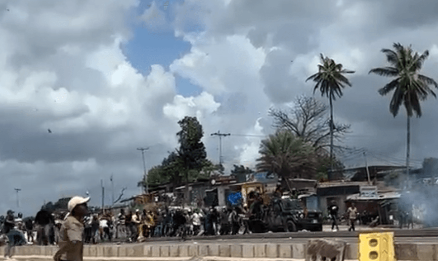 Tanzanians protest as General Elections get underway