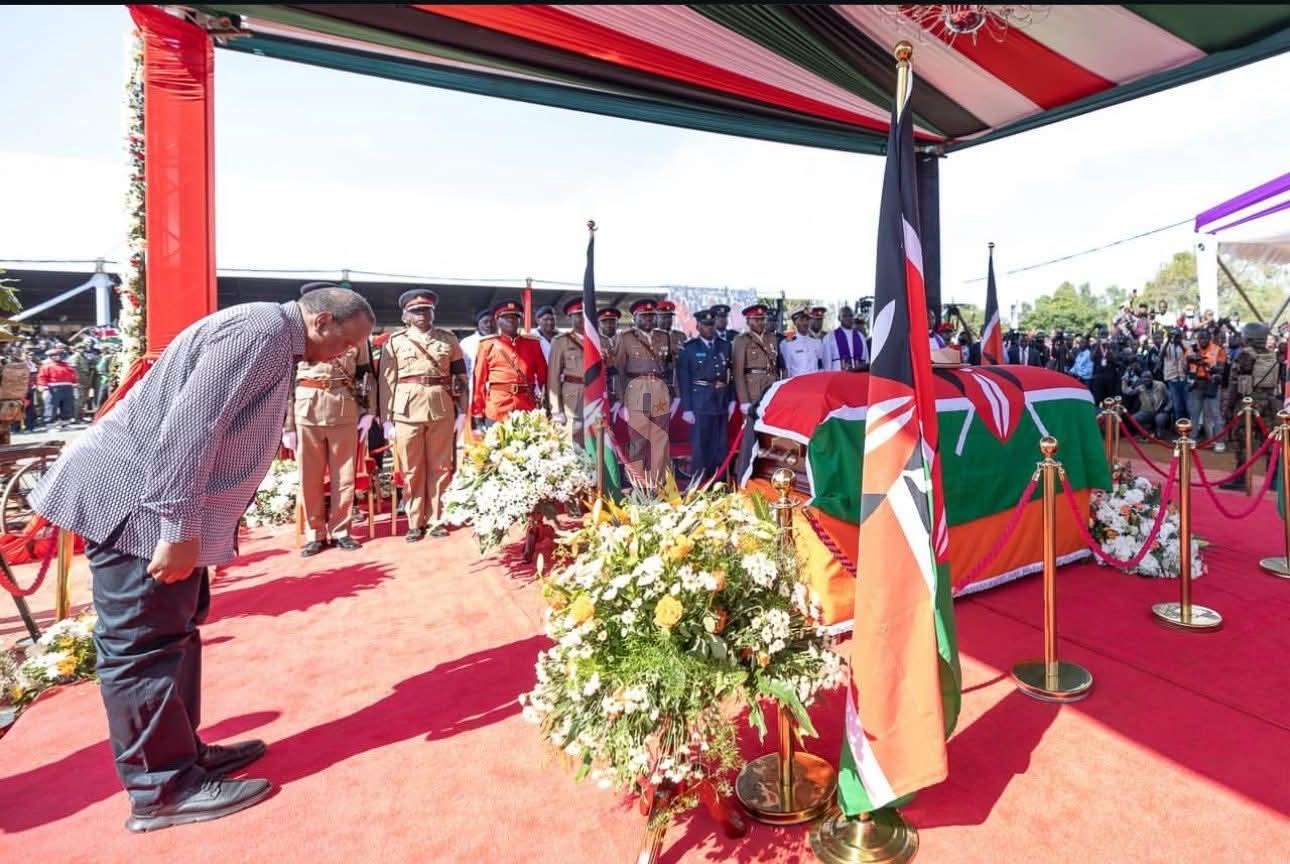 Uhuru hails Raila as fearless defender of democracy and unity