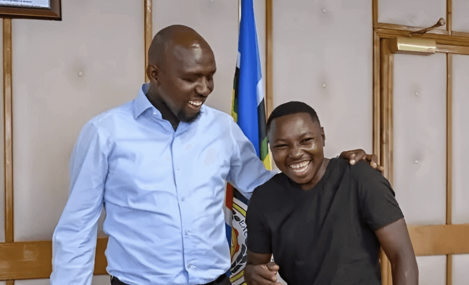 CS Murkomen hosts TikToker who trolled him